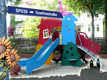 Bild vergrößern: SP039 Spielplatz Goethestrae/W.-Raabe-Strae