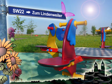 Bild vergrößern: SW022 Spielen am Weg Zum Lindenweiler