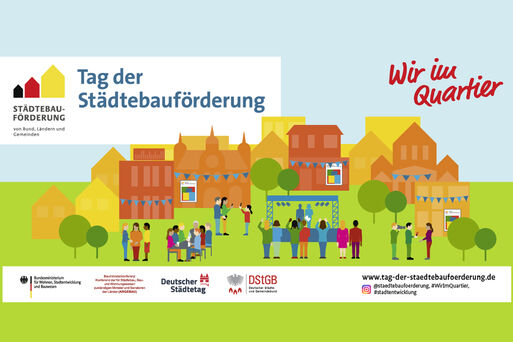 Werbebild zum Tag der Städtebauförderung in Magdeburg
