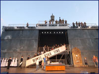 Titanic Vorführung auf dem Domplatz ©theater