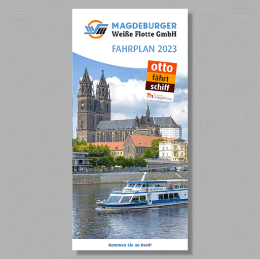 Magdeburger »Weiße Flotte« / Fahrplan 2023