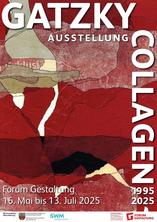 Bild vergrößern: Plakat Gatzky Collagen