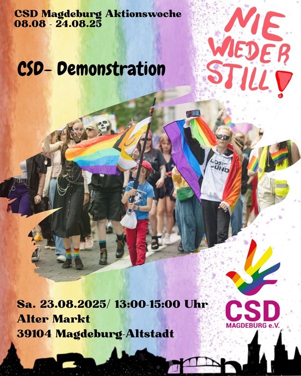 Bild vergrößern: CSD-Demonstration