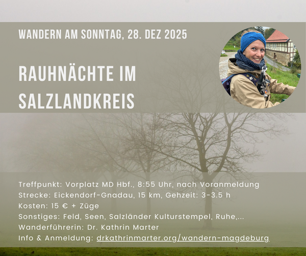 Bild vergrößern: 28.12.25 Rauhnächte im  Salzlandkreis