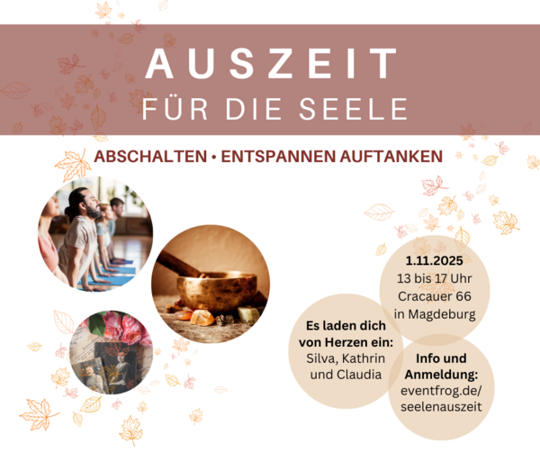 Bild vergrößern: Seelenauszeit Yoga Kathrin Marter Magdeburg