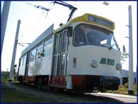 Straßenbahn des Malwettbewerbs, ©MVB