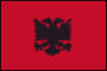 Flagge Albanien