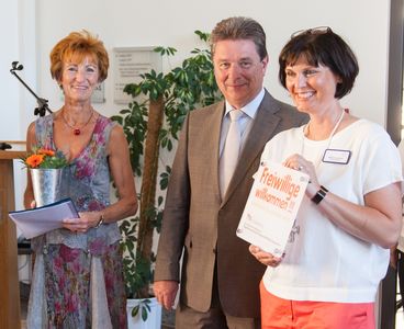 Bild vergrößern: Zertifizierung 2015: Vitanas Senioren Centrum Elbblick (Foto: Freiwilligenagentur Magdeburg e. V.)