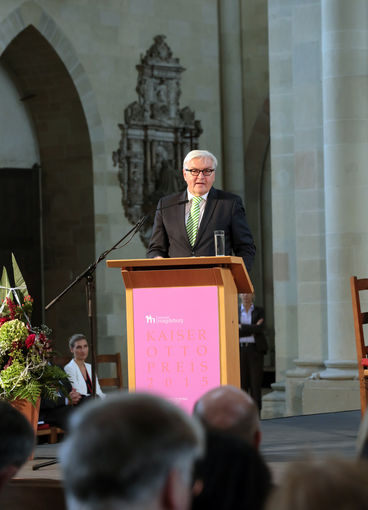 Laudator Dr. Frank-Walter Steinmeier - Foto: Viktoria Khne