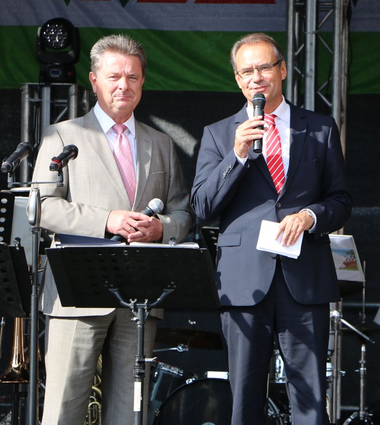 Rathausfest 2015_Dr. Lutz Trmper und Ulrich Markurth