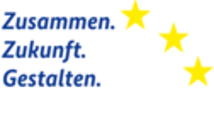 Logo Zusammen Zukunft Gestalten ESF Claim 