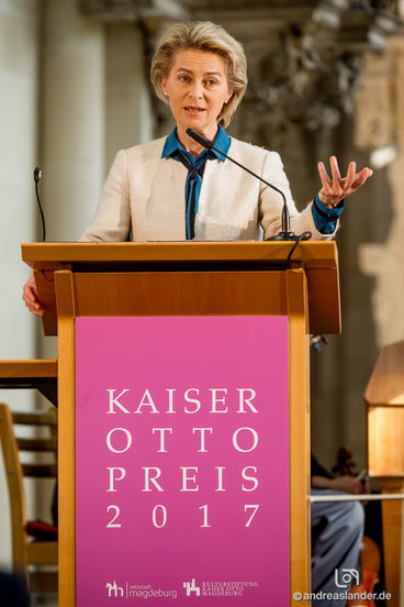 Kaiser- Otto-Preis 2017 - Laudatorin Dr. Ursula von der Leyen Foto: Andreas Lander