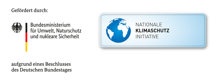 Bild vergrößern: Logo Klimaschutzinitiative quer