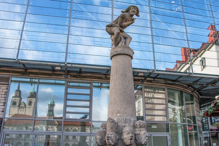 Eulenspiegelbrunnen auf dem Alten Markt
