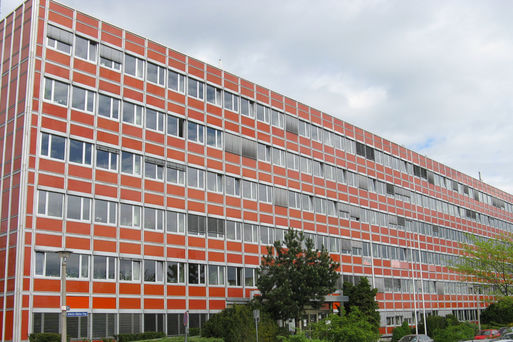 Sozial- und Wohnungsamt Magdeburg in der Gebudeansicht