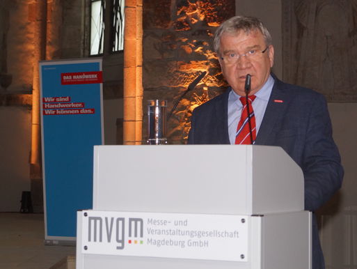 Konrad Zahn von der Kreishandwerkerschaft elbe-börde