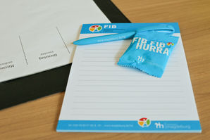 FIB-Block mit Stift