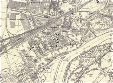 Stadtplan von 1914/1931
