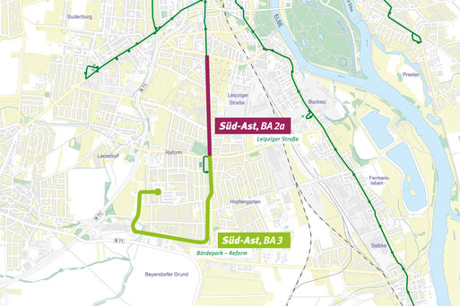 Sd-Ast der 2. Nord-Sd-Verbinduing