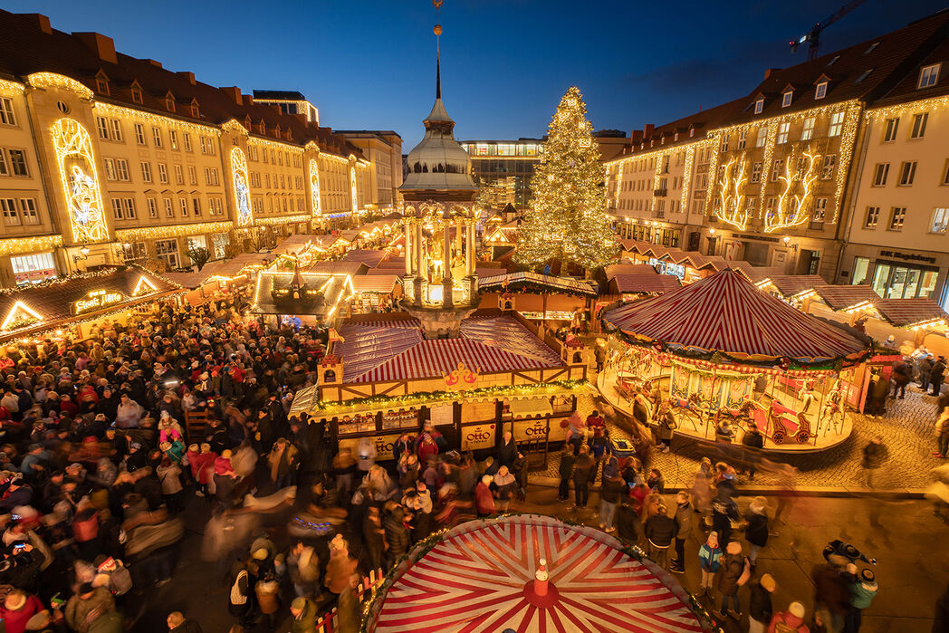 Erffnung des Magdeburger Weihnachtsmarktes 2023