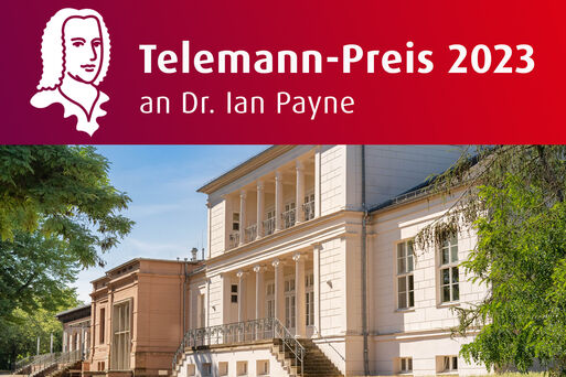 Georg-Philipp-Telemann-Preis 2023 an Briten Dr. Ian Payne