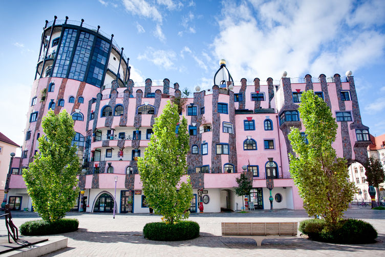 Die Grne Zitadelle von Magdeburg