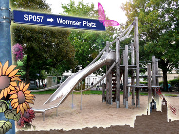 Bild vergrößern: SP057 Spielplatz Wormser Platz