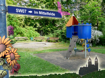 Bild vergrößern: SW007 Kleinkinderspielfläche im Mittelfelde