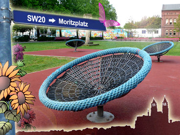 Bild vergrößern: SW020 Spielen am Weg Moritzplatz