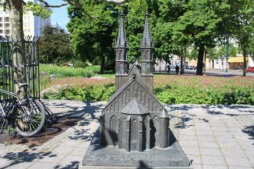Modell Ulrichskirche © MMKT