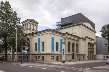 Bild vergrößern: Schauspielhaus Magdeburg Gesamtansicht ©Theater Magdeburg/Abart MD