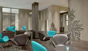 Bild vergrößern: Kaffeestation Motel One Magdeburg