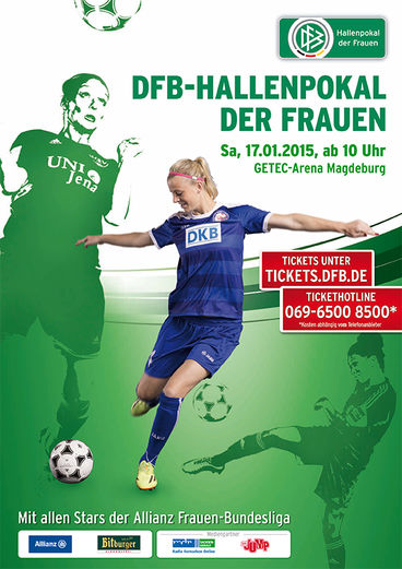 DFB_Hallenpokal der Frauen Plakat 2015 ©DFB