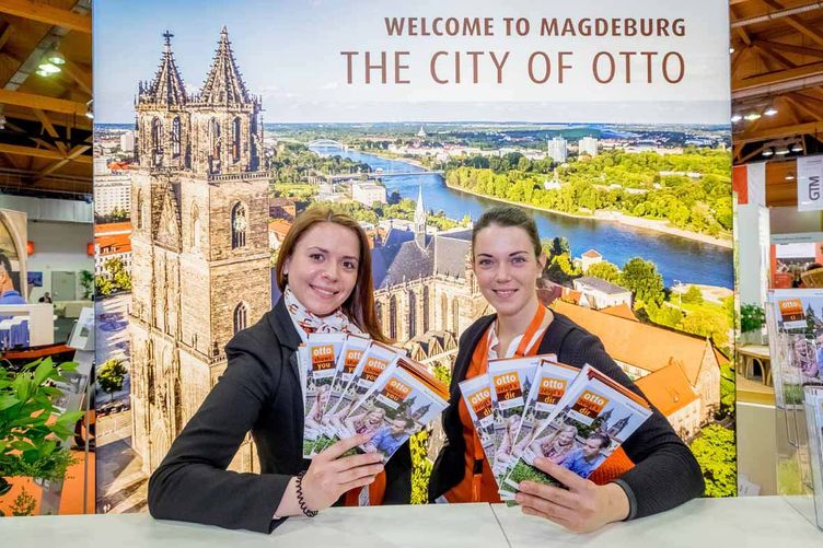 GTM 2016: Gastgeberstadt Magdeburg präsentiert sich in den Messehallen