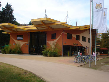 Eingangsbereich Magdeburger Zoo