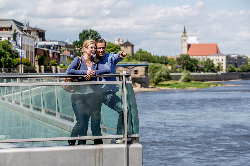 Touristen in Magdeburg ©Andreas Lander, Magdeburg Marketing
