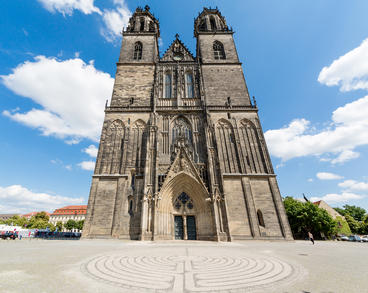 Dom Westfront Andreas Lander, Magdeburg Marketing