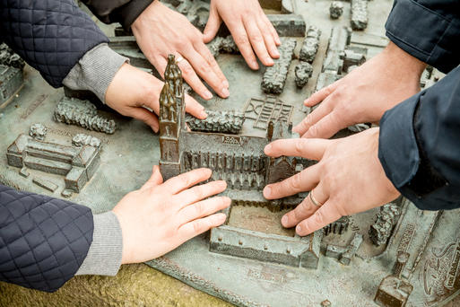 Tastmodelle auf dem Domplatz
