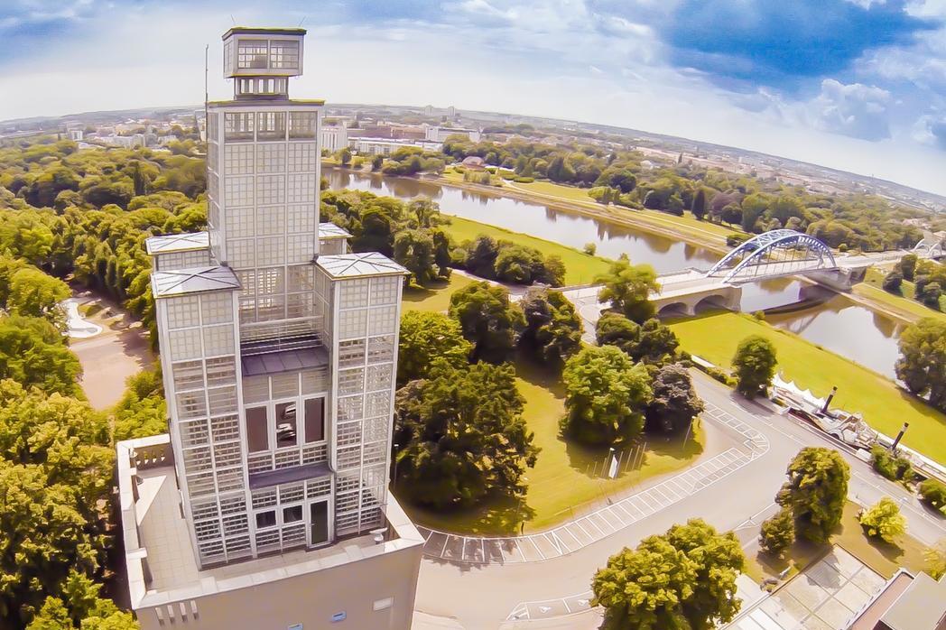 1. Albinmüller-Turm, erbaut:1927