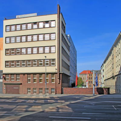 5. DGB-Haus, ehemals Haus des Deutschnationalen Handlungsgehilfen-Verbandes, erbaut: 1931/1932