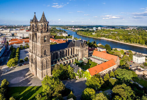 Interner Link: Magdeburg Cathedral, dedicated to St. Maurice and St. Catherine