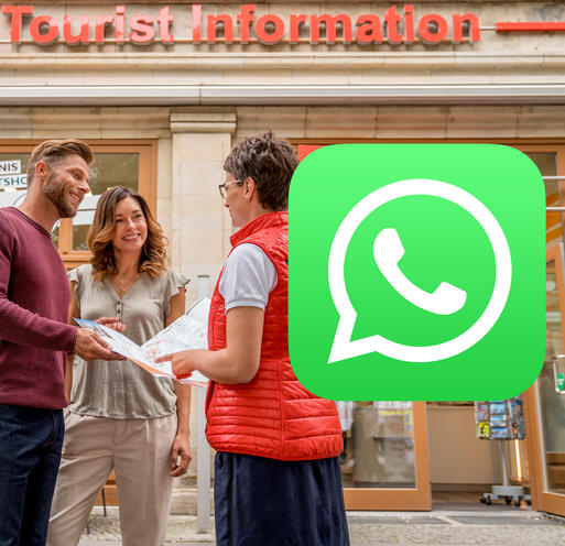 Tourist Information jetzt auch über WhatsApp erreichbar