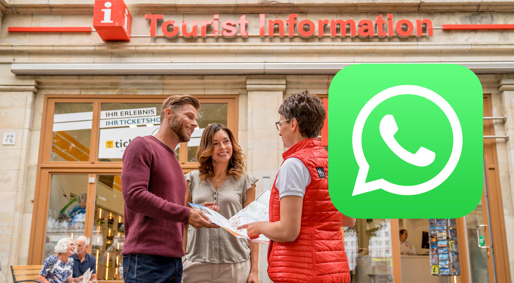 Tourist Info jetzt auch über WhatsApp erreichbar