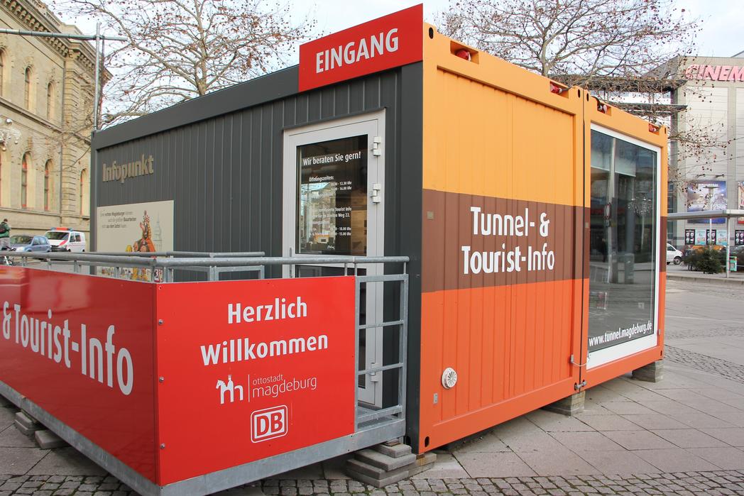 Neue Tourist-Info am HauptbahnhofMagdeburg Marketing