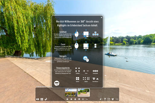 Digital durch Magdeburgs schönste Parks streifen