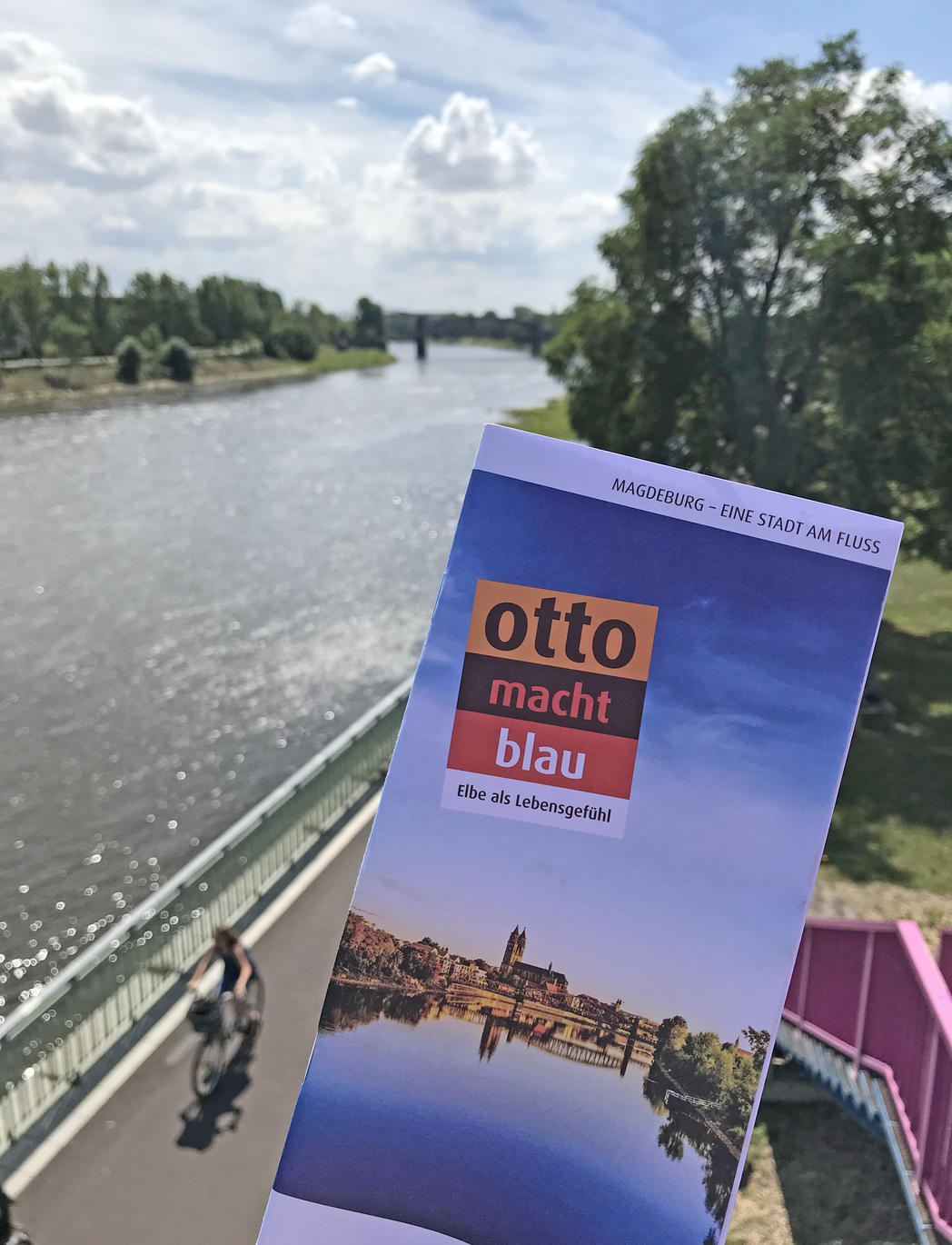 Magdeburg Marketing verffentlicht neue Broschre otto macht blau  Magdeburg Marketing