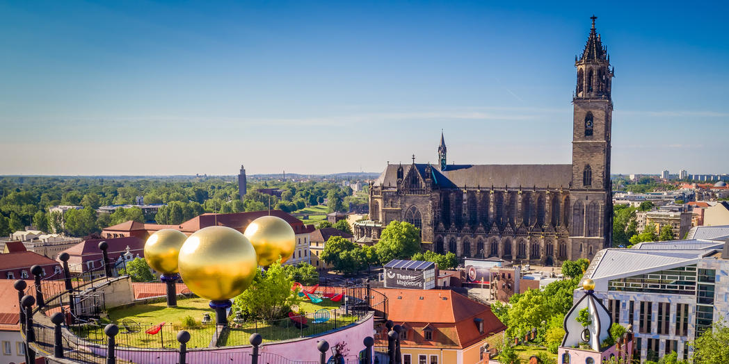 Grne Zitadelle und Dom  www.AndreasLander.de