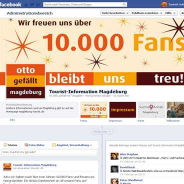 Bild vergrößern: Facebook 10.000 Fans ©MMKT