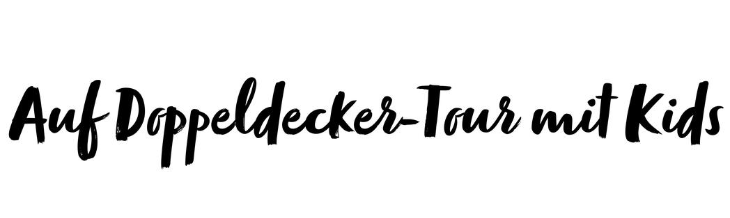 Auf Doppeldecker-Tour mit den Kids