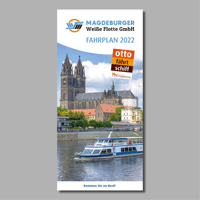 Magdeburger »Weiße Flotte« / Fahrplan 2022